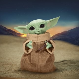 Star Wars Galactic Snackin' Grogu Integrated Play Soft Toy