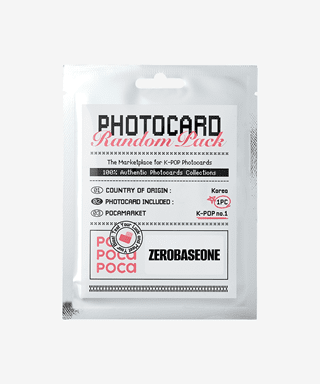 Zerobaseone Pocamarket Random Photocard Pack