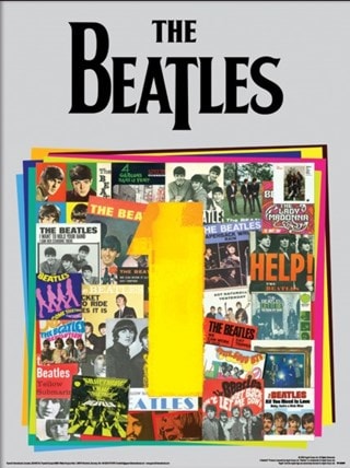 Albums Beatles 30cm x 40cm Print