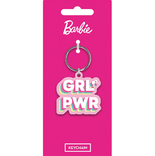 Grl Pwr Barbie Keyring