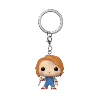 Chucky With Knife Funko Pop Vinyl Keychain