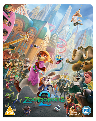 Zootropolis 2 Limited Edition Blu-ray Steelbook