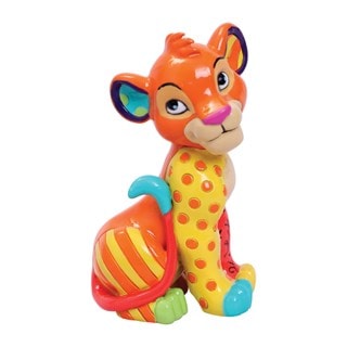 Simba Sitting Lion King Britto Collection Mini Figurine