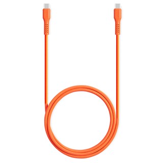 Ttec Neon Orange USB-C to USB-C 60W Cable 1.2m