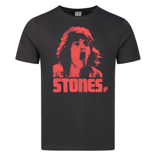 Mick Jagger Photo The Rolling Stones Charcoal Tee