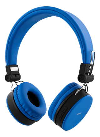 Streetz HL-BT401 Blue Bluetooth Headphones