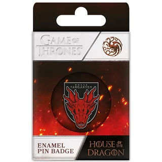 House Targaryen House Of The Dragon Enamel Pin Badge