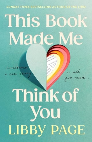 This Book Made Me Think Of You Hardback By Libby Page
