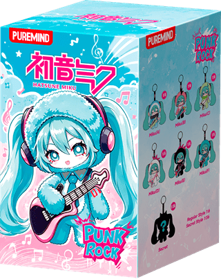 Hatsune Miku Punk Rock Plush Blind Box