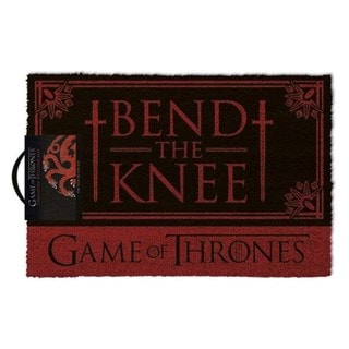 Game Of Thrones Bend The Knee Door Mat