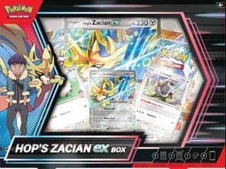 Hop's Zacian Ex Box Pokemon Trading Cards