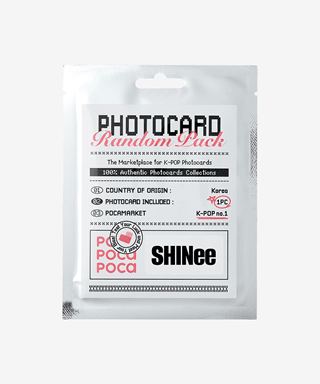 Shinee Pocamarket Random Photocard Pack