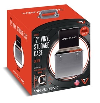Vinyl Tonic Silver 100 LP Storage Case