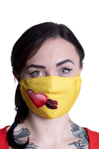 Kiss Face Emoji Covering