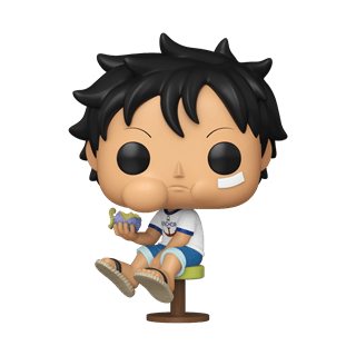 Monkey D. Luffy Eating Devil Fruit 2402 One Piece Limited Edition Funko Pop Vinyl