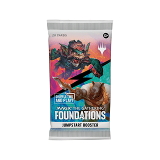 Magic The Gathering Foundations Jumpstart Booster Trading Cards (20 Magic Cards, Including Lands)