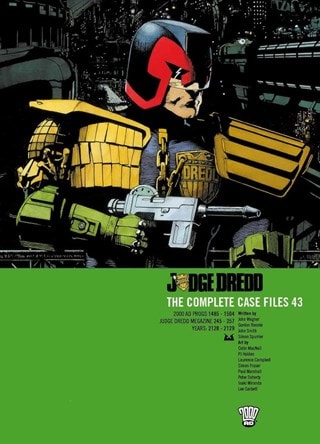 Judge Dredd The Complete Case Files Volume 43 Paperback By John Wagner