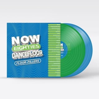 NOW That's What I Call 80's Dancefloor: Floorfillers - Transparent Blue & Green Vinyl