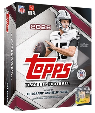 Topps NFL Flagship Football Mega Box 2026 Trading Cards