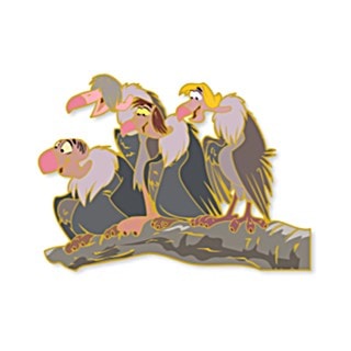 Four Vultures: Jungle Book: Disney Limited Edition Artland Pin