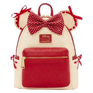 Minnie Mouse Rock The Dots Loungefly Mini Backpack
