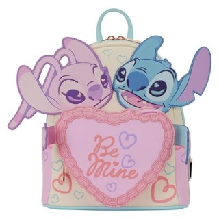 Be Mine Lilo & Stitch Loungefly Mini Backpack