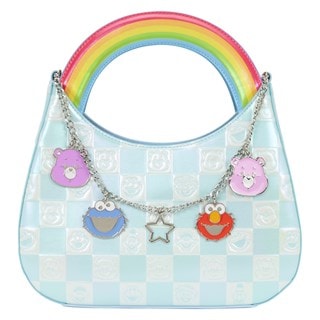 Care Bears X Sesame Street Charm Loungefly Crossbody Bag