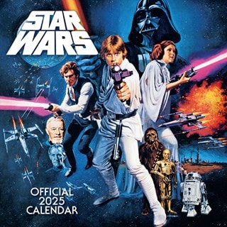 Star Wars Classic Edition 2025 Square Calendar