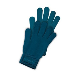 Case&Me Wooly Deep Blue Touchscreen Winter Gloves