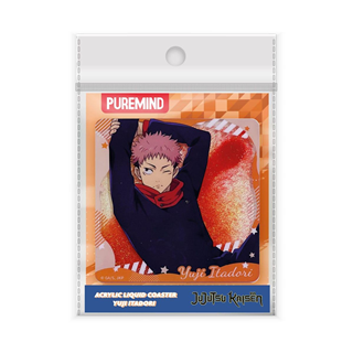 Yuji Itadori Jujutsu Kaisen Acrylic Liquid Coaster