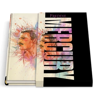 Freddie Mercury Shadows Illuminated Deluxe Edition Graphic Novel