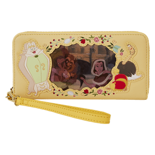 Belle Lenticular Wristlet Beauty And The Beast Loungefly
