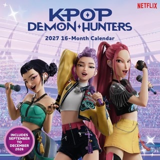 K-Pop Demon Hunters hmv Exclusive 2027 Square Calendar