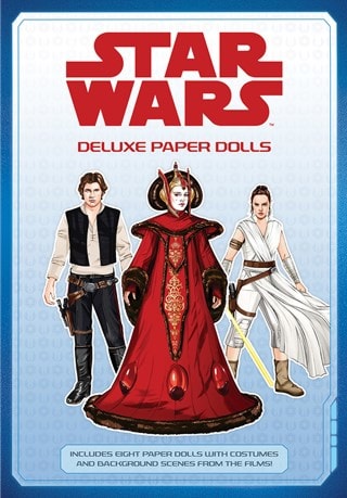 Star Wars Deluxe Paper Dolls Art Book