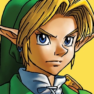 Link Legend Of Zelda 40cm x 40cm Canvas Print