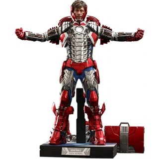 1:6 Tony Stark - Mark V Suit Up Deluxe Version - Iron Man 2 Hot Toys Figurine