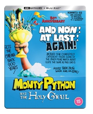 Monty Python and the Holy Grail Limited Edition 4K Ultra HD Steelbook