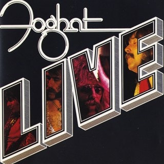 Foghat Live - Limited Edition Transparent Orange Vinyl