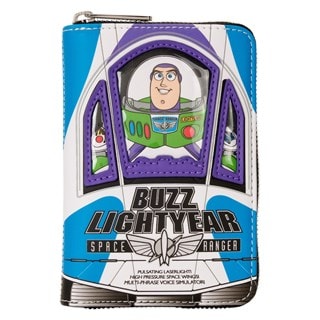 Buzz Lightyear Toy Story 30th Anniversary Loungefly Zip Around Wallet