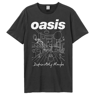 Definitely Maybe Oasis Charcoal Tee