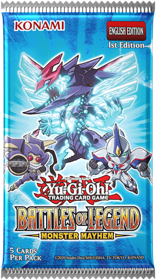 Battles Of Legend Monster Mayhem Booster Yu-Gi-Oh! Trading Cards Assortment