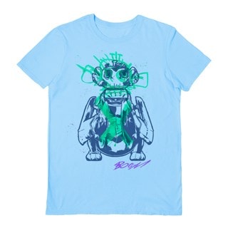 Graffiti Monkey Arcane Blue Tee