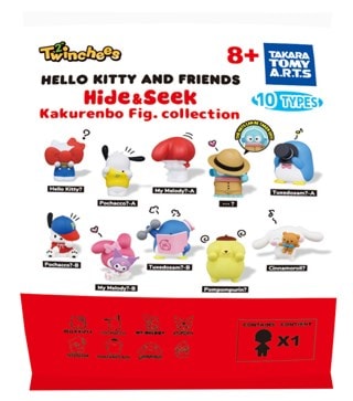 Hello Kitty & Friends Sanrio Hide N Seek Figurine Twinchees Blind Bag