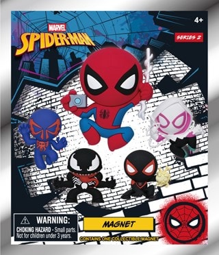 Spider-Man Classic Series 2 3D Foam Magnets Blind Bag
