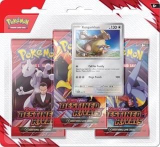 Scarlet & Violet 10 Destined Rivals 3 Pack Blister Pokemon Trading Cards Assortment
