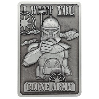 Captain Rex Star Wars Clone Wars Collectible Ingot