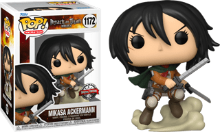 Mikasa Ackerman (1172) Attack On Titan (Limited Edition) Pop Vinyl