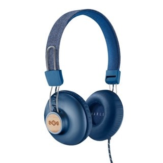 House Of Marley Positive Vibration 2.0 Denim Headphones w/Mic (hmv Exclusive)
