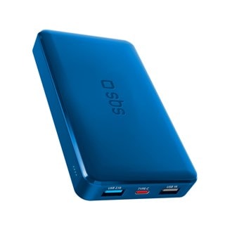 SBS 10W Light Blue 10000mAh Power Bank