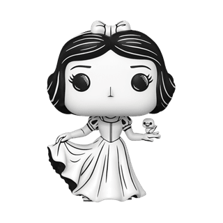 Snow White 1526 Disney Sketched Funko Pop Vinyl